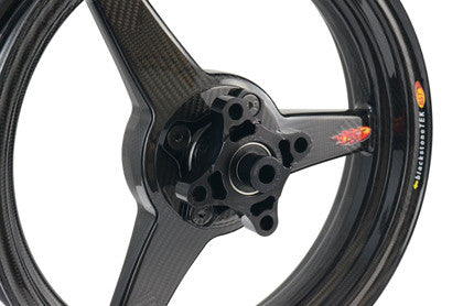 BST Diamond TEK 3 Spoke Carbon Fiber Front Wheel for the Honda Grom (14-21) - 2.5 x 12