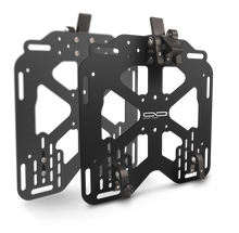 Giant Loop Pannier Mounts - 18mm Round Tubing Hangers - Black