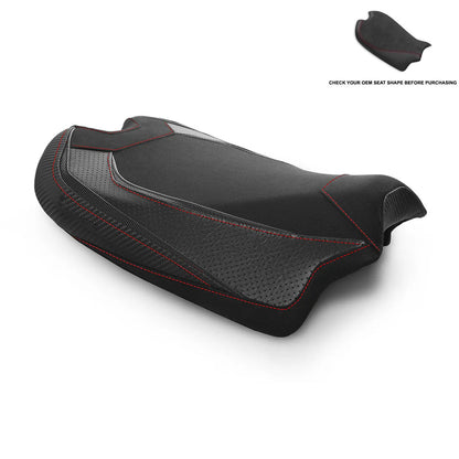 LUIMOTO VELOCE Rider Seat Cover for OE LOW SEAT For DUCATI STREETFIGHTER V4 / S (20-24)