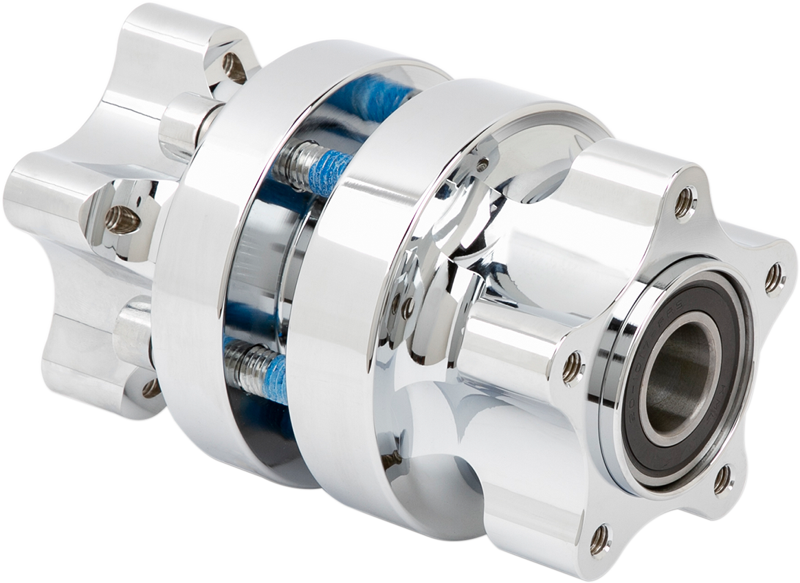 ARLEN NESS Hub - Cartridge - Front/Dual Disc - Chrome - Fat Bob 71-615