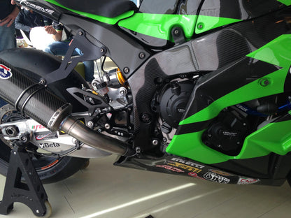 CNC Racing RPS Adjustable Rearsets For Kawasaki ZX10R 2011-2015