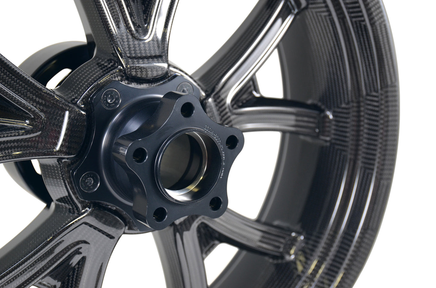 BST Torque TEK 5 Split Y-Spoke Carbon Fiber Front Wheel for the Harley Davidson, Indian, and V-Twin Custom Models - 3.5 x 21