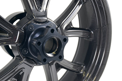 BST Torque TEK 5 Split Y-Spoke Carbon Fiber Rear Wheel for the Harley Davidson, Indian, and V-Twin Custom Models - 4.5 x 17