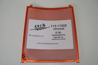 Cox Racing Radiator Guards for the KTM 990 SuperMoto  R (09 11-13)