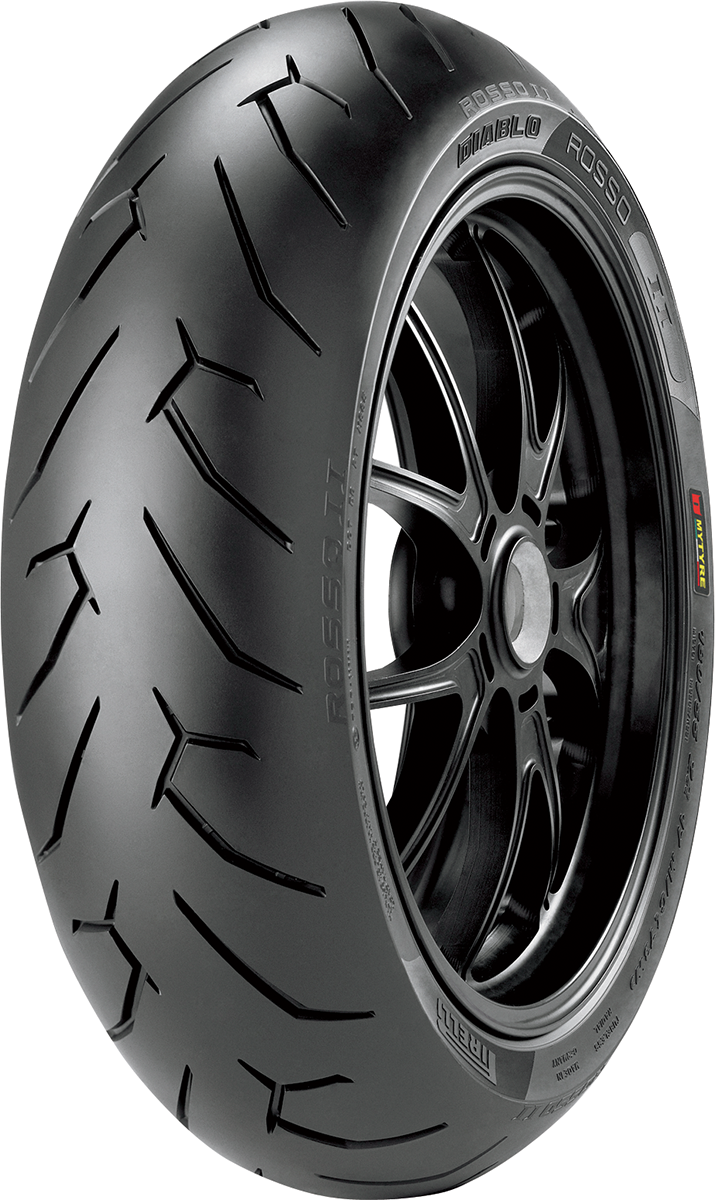 PIRELLI Tire - Diablo Rosso* II - Rear - 190/50ZR17 - (73W) 2068600