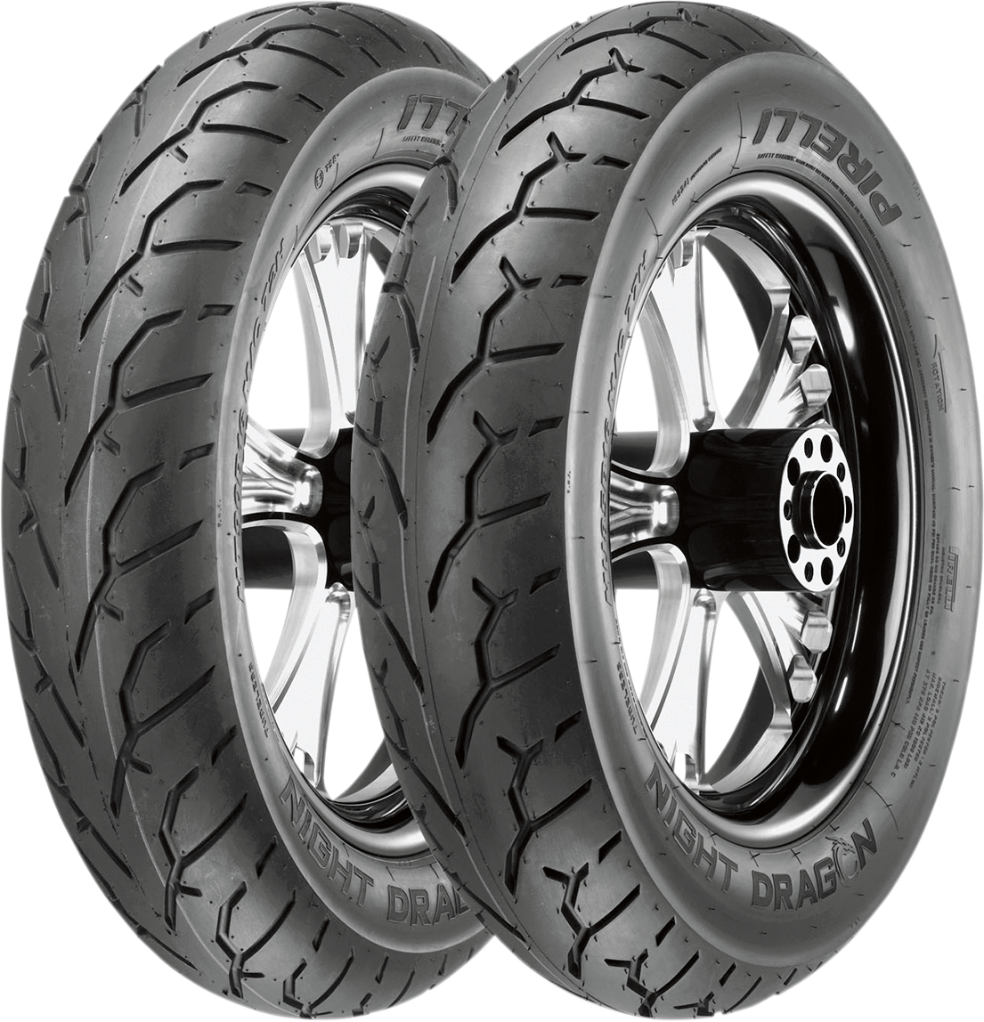 PIRELLI Tire - Night Dragon* - Rear - 180/70B15 - 76H 1815500