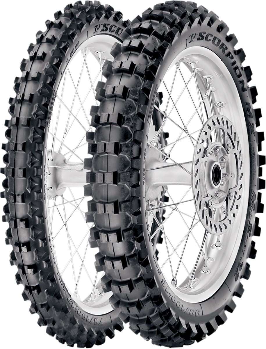 PIRELLI Tire - Scorpion* MX32 Mid Soft - Rear - 90/100-16 - 51M 4238300