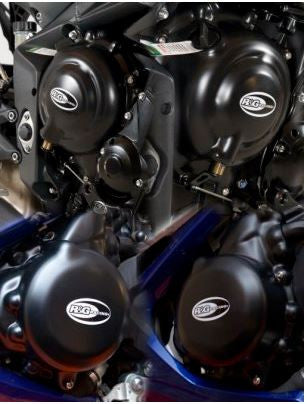 R&G Racing Engine Case Covers for Triumph Street Triple '14-'15  Street Triple R '14-'15 & Daytona 675 '12 Pair