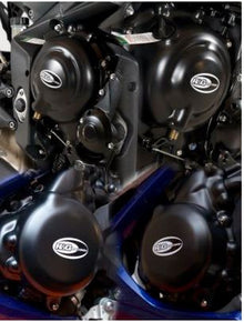 R&G Racing Engine Case Covers for Triumph Street Triple '14-'15  Street Triple R '14-'15 & Daytona 675 '12 Pair