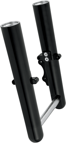 ARLEN NESS Fork Legs - Black Anodized - Smooth - Dual Disc - '08-'13 FLT 06-502