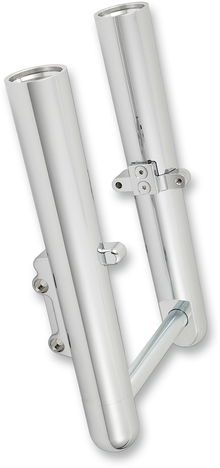 ARLEN NESS Fork Legs - Chrome - Hot Legs - Custom Single Disc - Smooth 40-501