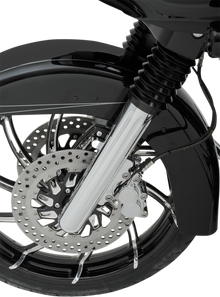 ARLEN NESS Fork Legs - Chrome - Deep Cut - Dual Disc 40-502