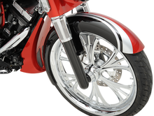 ARLEN NESS Fork Legs - Black Anodized - Hot Legs - Custom Single Disc - Smooth 40-511