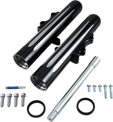 ARLEN NESS Fork Legs - Black Anodized - Deep Cut - Dual Disc 40-512
