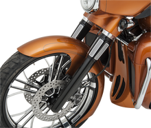 ARLEN NESS Fork Legs - Black Anodized - Smooth - Dual Disc 40-513