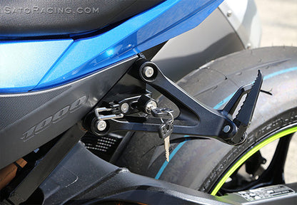 Sato Racing Helmet Lock for Suzuki GSX-R1000 (2017+)