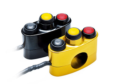 STM Universal Billet 3 Button Switch