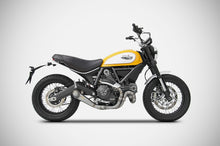 ZARD Full Exhaust with SLASH CUT MUFFLER for Ducati Scrambler
