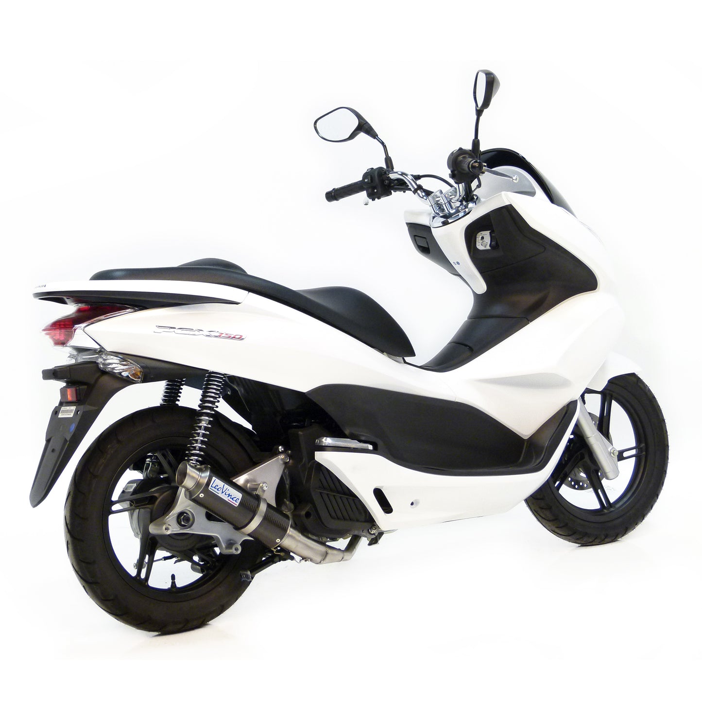 Leo Vince GP Corsa Carbon Fiber | Full System 1/1 Exhaust For Honda PCX125 2011, PCX150 '12-17