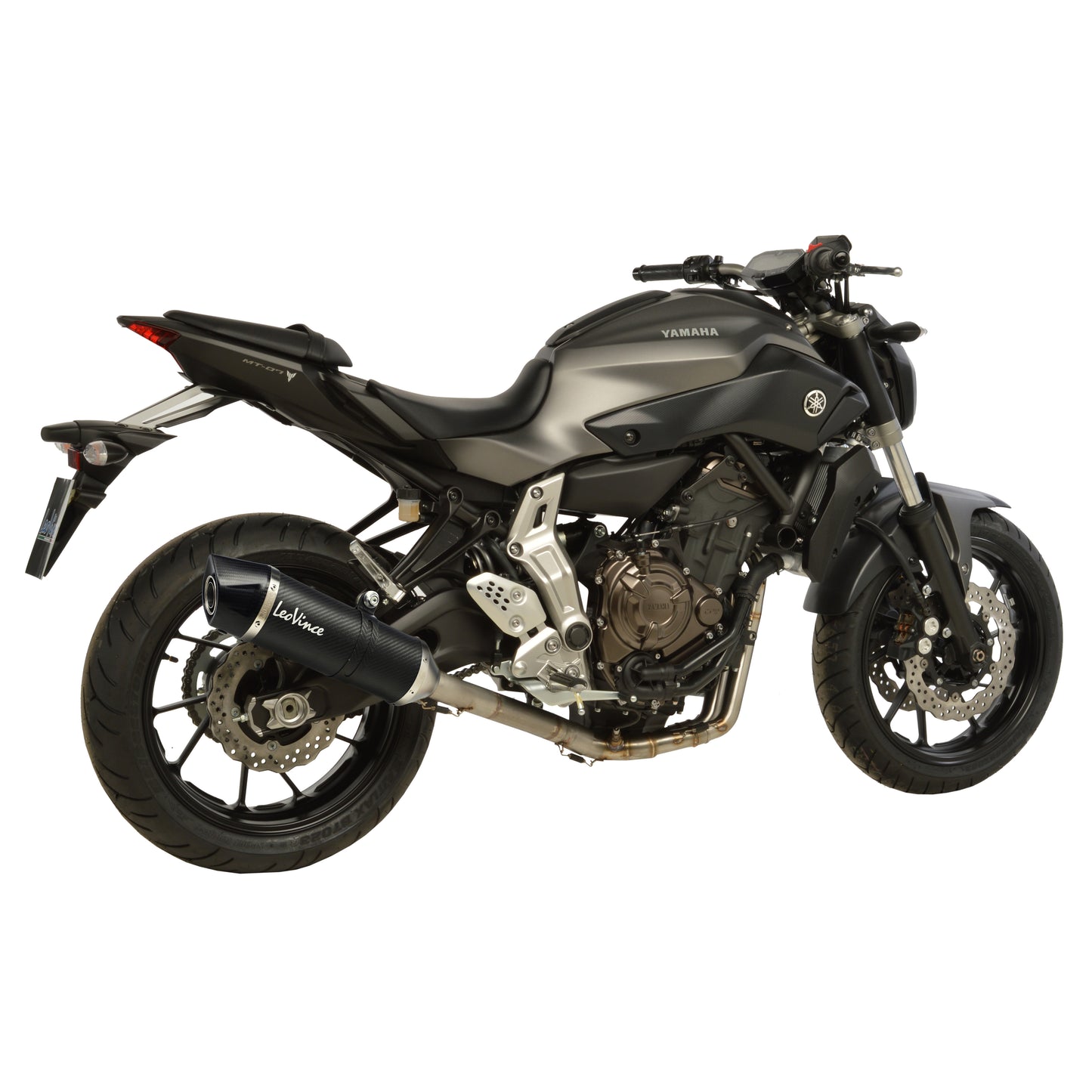 Leo Vince LV One Evo Carbon Fiber | Full System 2/1 Exhaust For Yamaha FZ-07/MT-07 '14-16