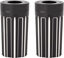 ARLEN NESS Fork Boot Covers - Chrome - 10-Gauge - FLHT 20-018