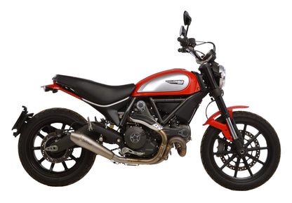 Leo Vince Gp Style Stainless Steel | Slip-On Exhaust For Ducati Scrambler Icon '14-19 and Scrambler Classic '14-19