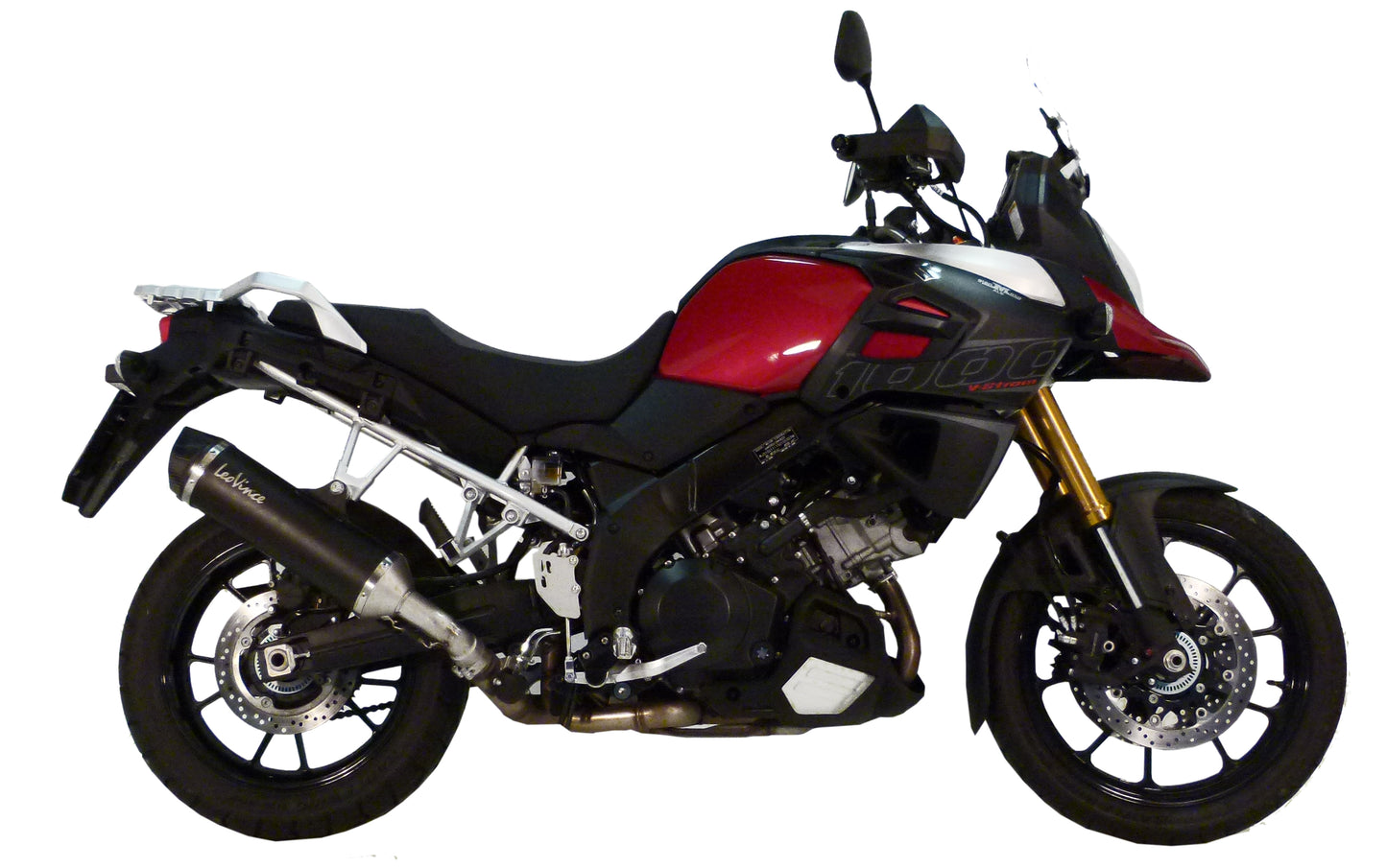 Leo Vince Nero Stainless Steel | Slip-On Exhaust For Suzuki V-Strom 1000 '14-19