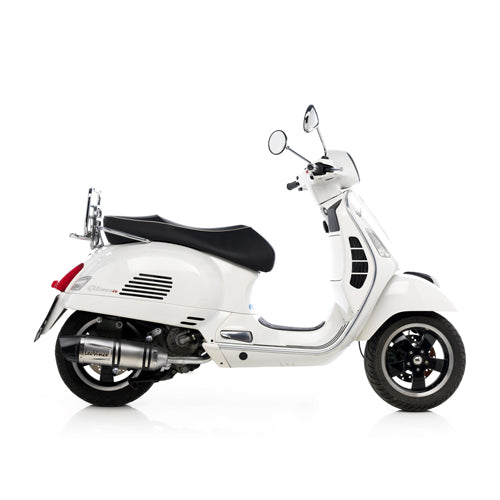 Leo Vince LV One Evo Stainless Steel | Slip-On Exhaust For Vespa GTS 300 Super/Supersport/GTS 250/GTS 125 Super '08-15/'10-15/'05-13/'09-15