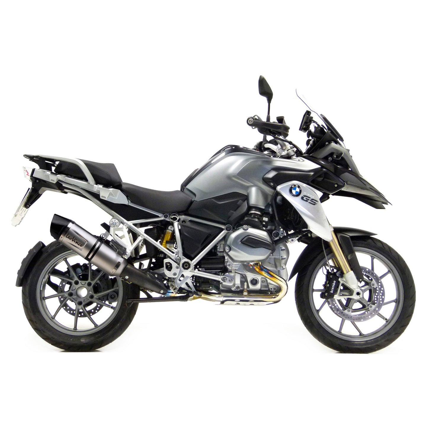 Leo Vince LV One Evo Stainless Steel | Slip-On Exhaust For BMW R 1200 GS/Adventure '13-16