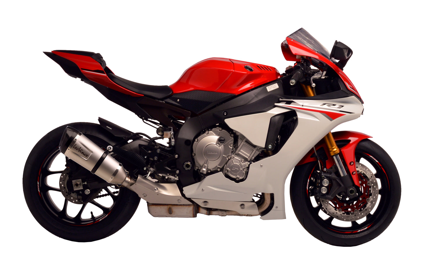 Leo Vince Factory S Stainless Steel | Slip-On Exhaust For Yamaha YZF-R1/M '15-16
