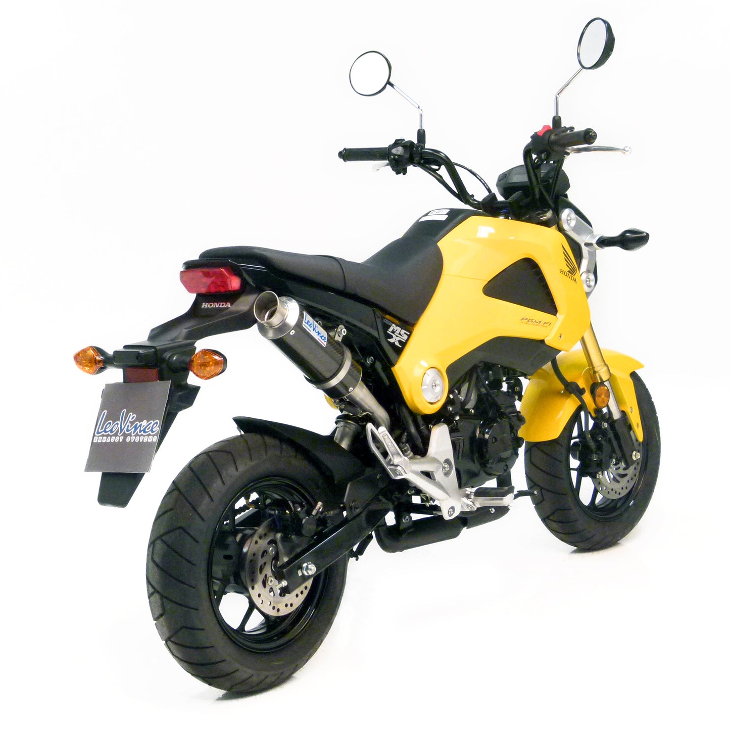 Leo Vince GP Corsa Carbon Fiber | Slip-On Exhaust For Honda GROM (MSX125) 2013-2015
