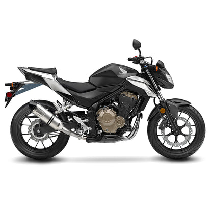 Leo Vince LV One Evo Stainless Steel | Slip-On Exhaust For Honda CB500F '13-19, CBR500R '13-19