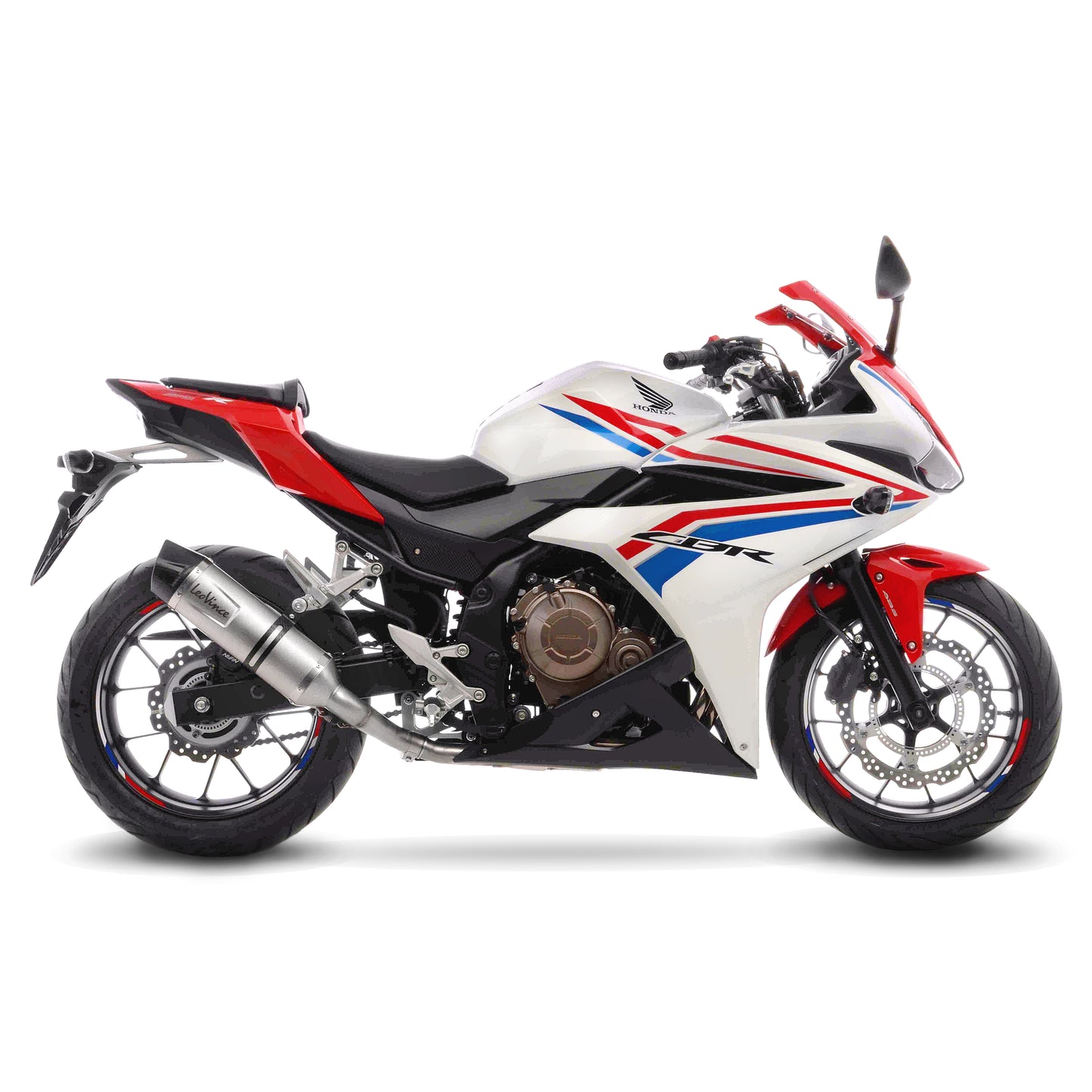 Leo Vince LV One Evo Stainless Steel | Slip-On Exhaust For Honda CB500F '13-19, CBR500R '13-19