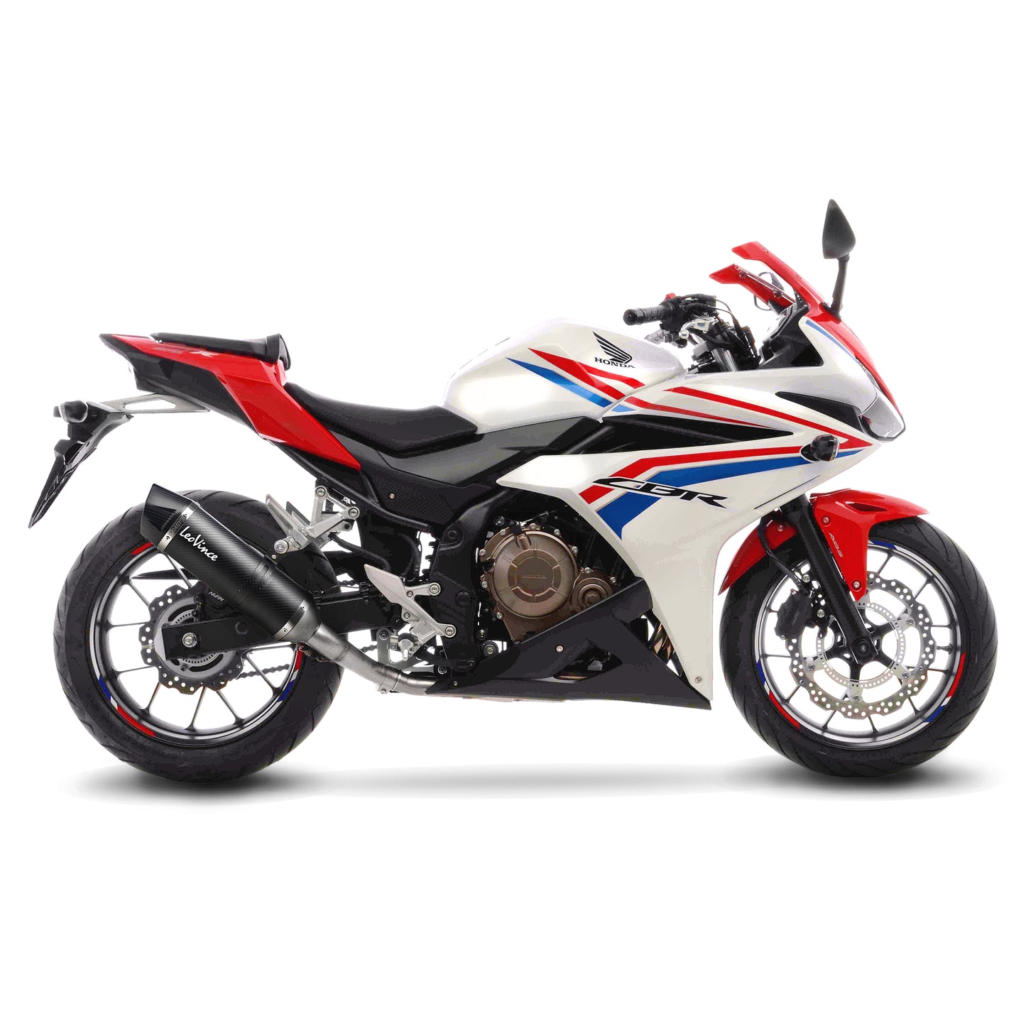 Leo Vince LV One Evo Carbon Fiber | Slip-On Exhaust For Honda CB500F '13-19, CBR500R '13-19