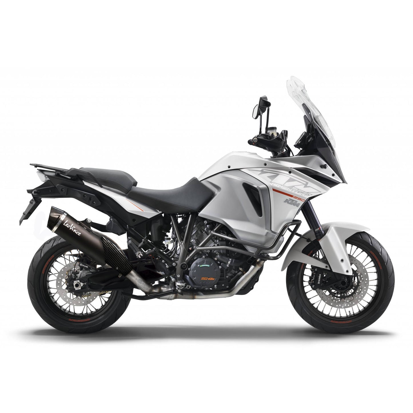 Leo Vince Nero Stainless Steel | Slip-On Exhaust For KTM 1290 Super Adventure/1050 Adventure '15-16, 1190/R Adventure '13-16