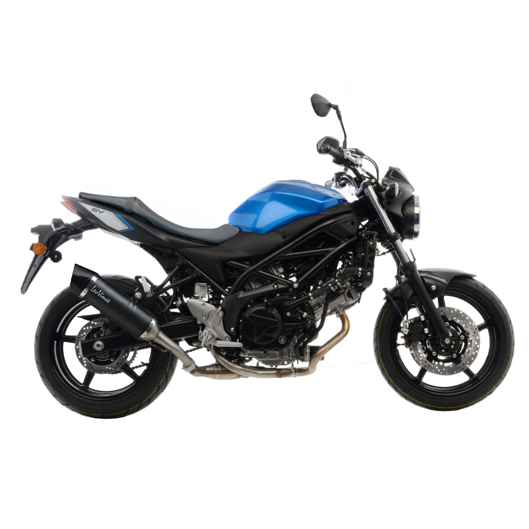 Leo Vince LV One Evo Carbon Fiber | Slip-On Exhaust For Suzuki SV 650 '16-19