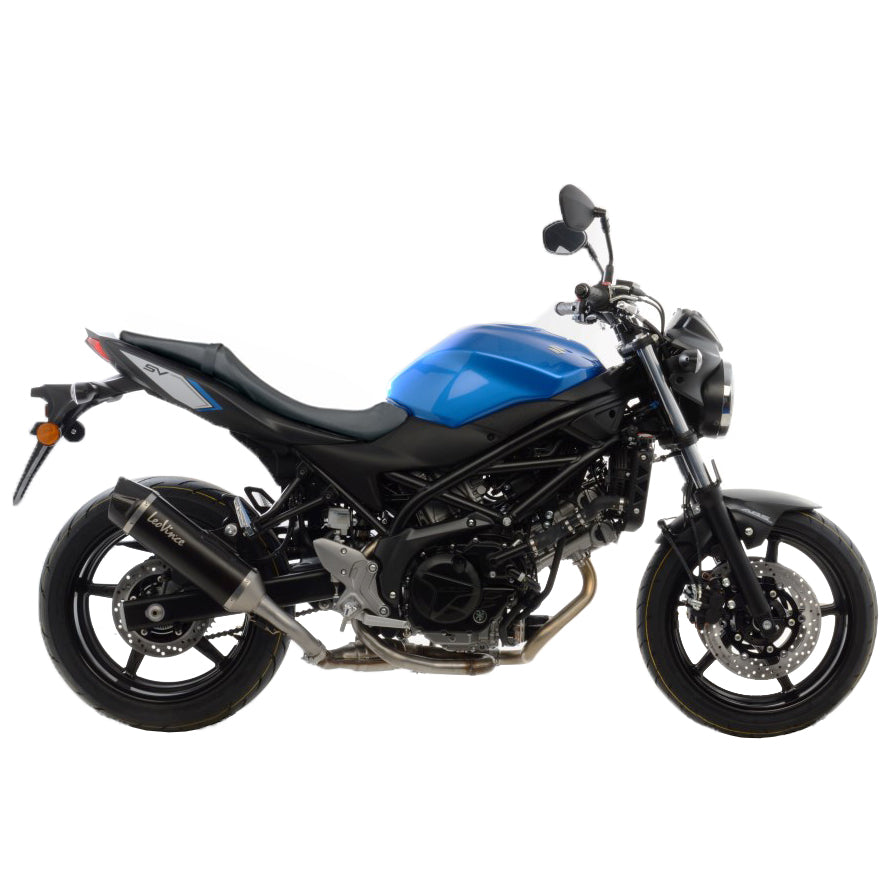 Leo Vince Nero Stainless Steel | Slip-On Exhaust For Suzuki SV 650 '18-19