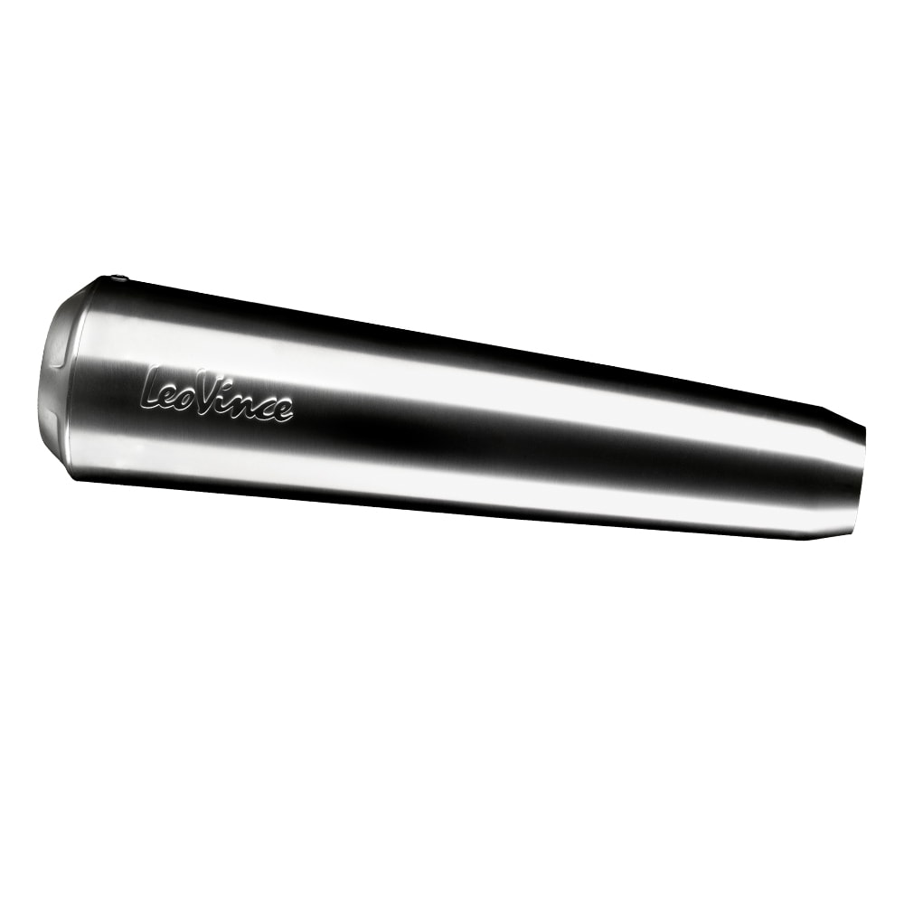 Leo Vince Classic Racer Stainless Steel | 2 Slip-On Exhaust For Triumph Street Twin '16-18