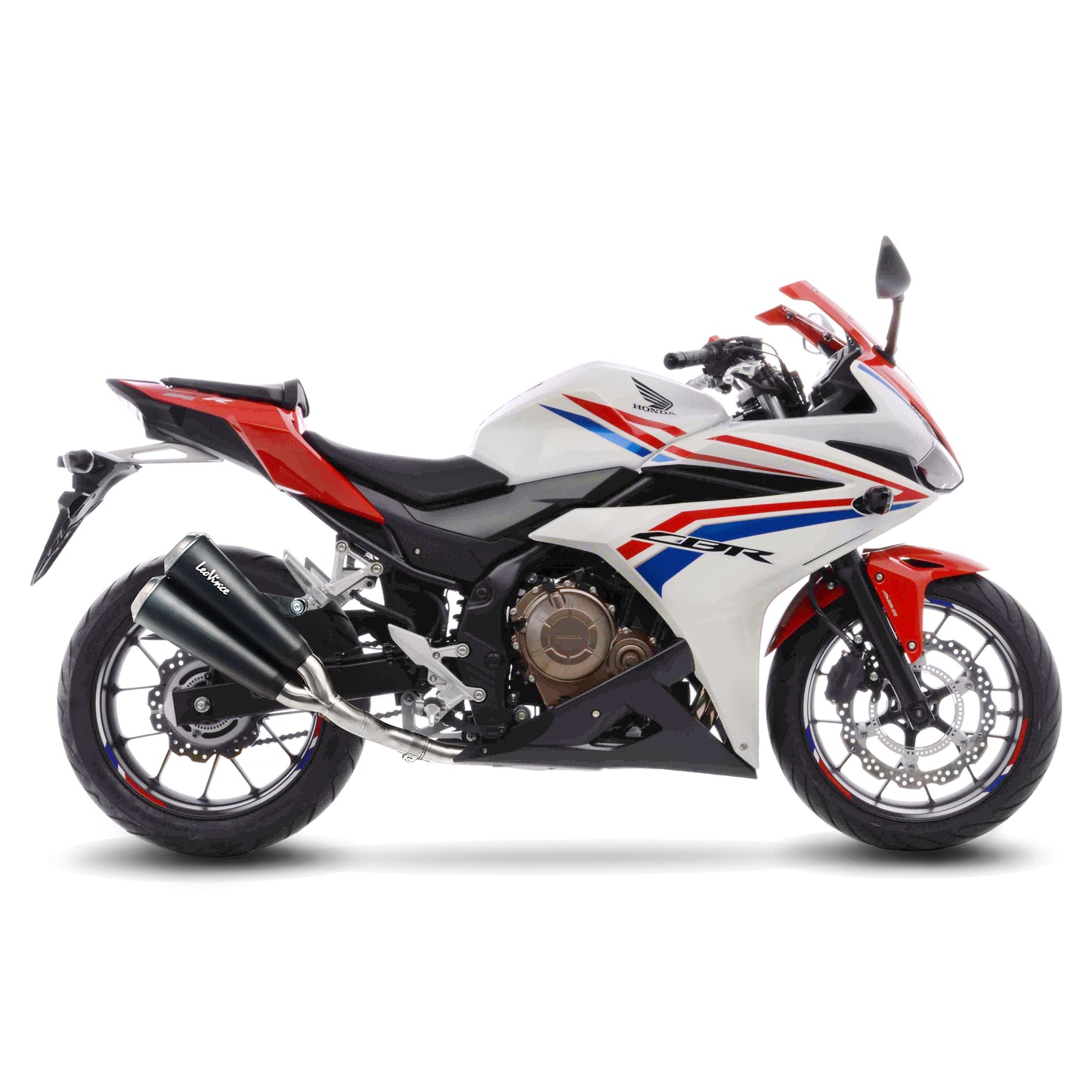 Leo Vince GP Duals Stainless Steel | Slip-On Exhaust For Honda CBR500R '13-19, CB500X '12-19, CB500F '13-19