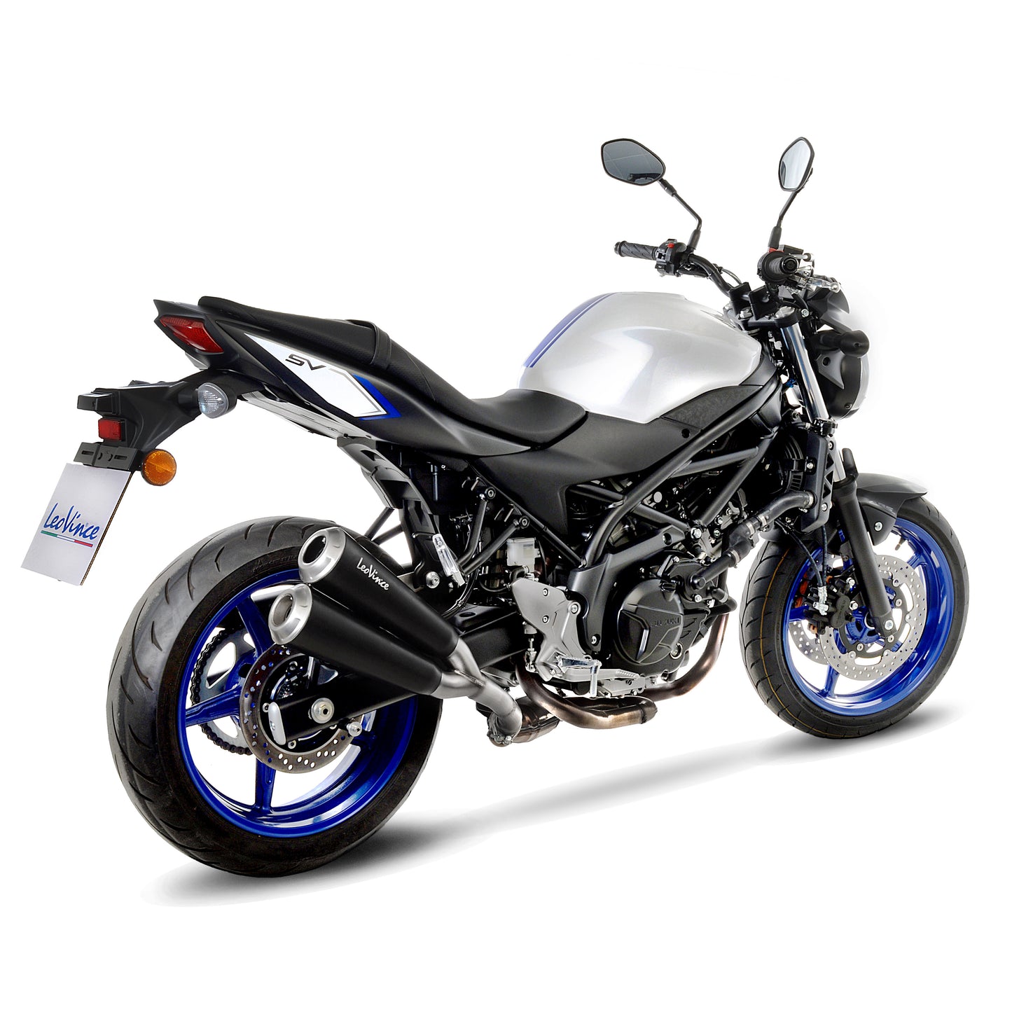 Leo Vince GP Duals Stainless Steel | Slip-On Exhaust For Suzuki SV 650 '16-19