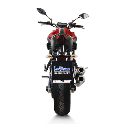 Leo Vince GP Duals Stainless Steel | Full System 2/1 Exhaust For Yamaha FZ-07/MT-07 '14-19