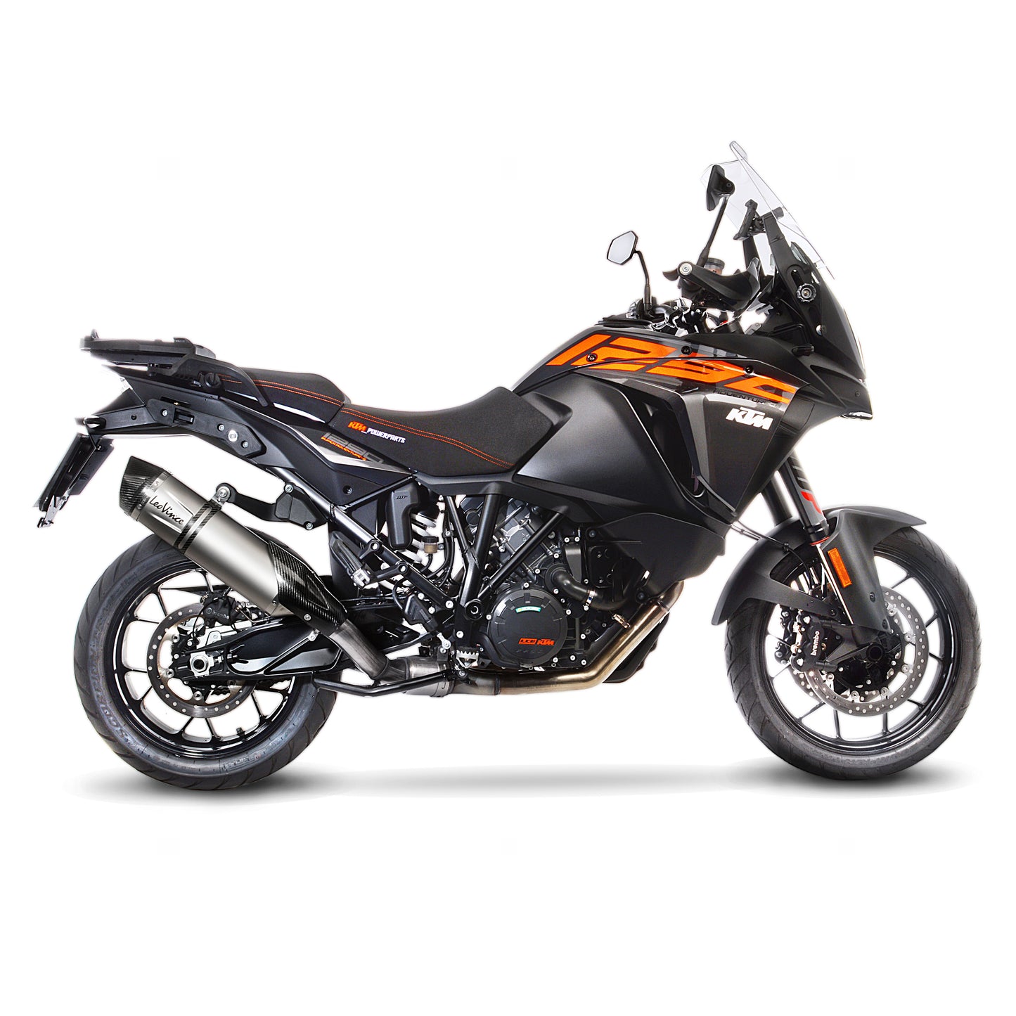 Leo Vince LV One Evo Stainless Steel | Slip-On Exhaust For KTM 1290 Super Adventure R/S/T & 1090 Adventure '17-19