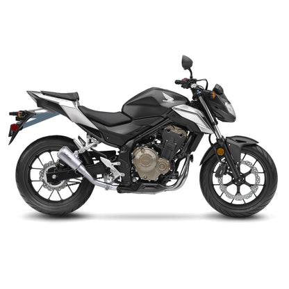 Leo Vince LV-10 Stainless Steel | Slip-On Exhaust For Honda CBR500R, CB500F, CB500X (2019+)