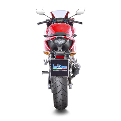 Leo Vince LV-10 Black Edition Stainless Steel | Slip-On Exhaust For Honda CBR500R, CB500F, CB500X (2019+)