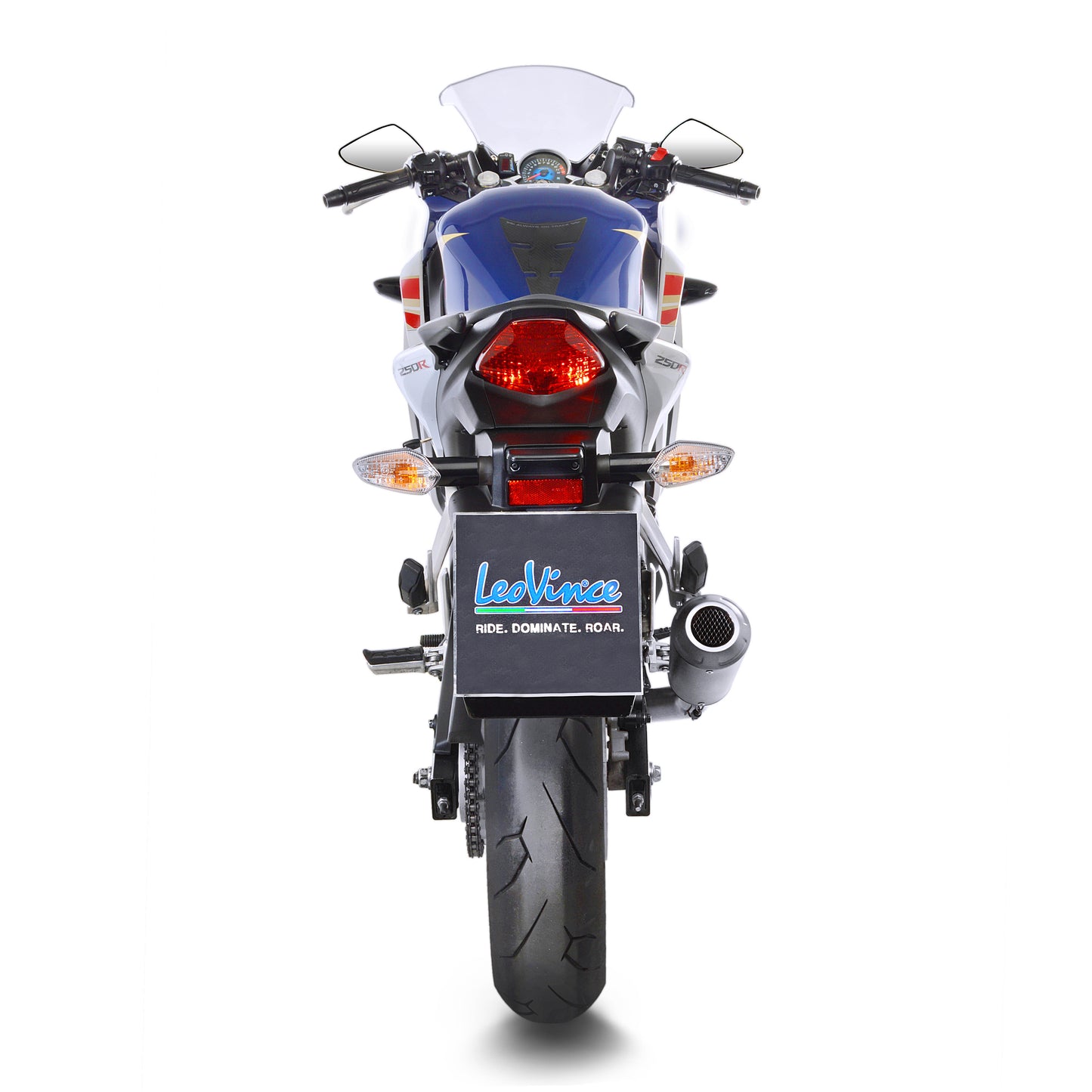 Leo Vince LV-10 Stainless Steel | Slip-On Exhaust For Honda CBR250R 2011-2013