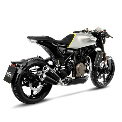 Leo Vince GP Duals Stainless Steel | Slip-on Exhaust For Husqvarna Vitpilen 701 '18 -19