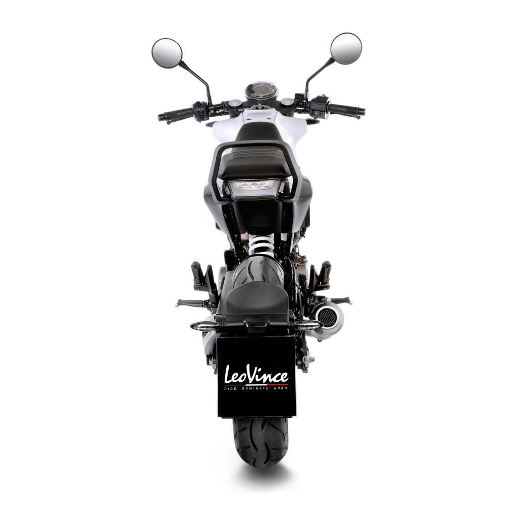 Leo Vince LV-10 Stainless Steel | Slip-on Exhaust For Husqvarna Svartpilen 401/Vitpilen 401 '18 -19