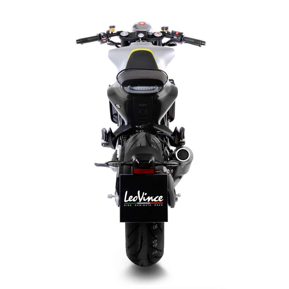 Leo Vince LV-10 Black Edition Stainless Steel | Slip-on Exhaust For Husqvarna Vitpilen 701 '18 -19