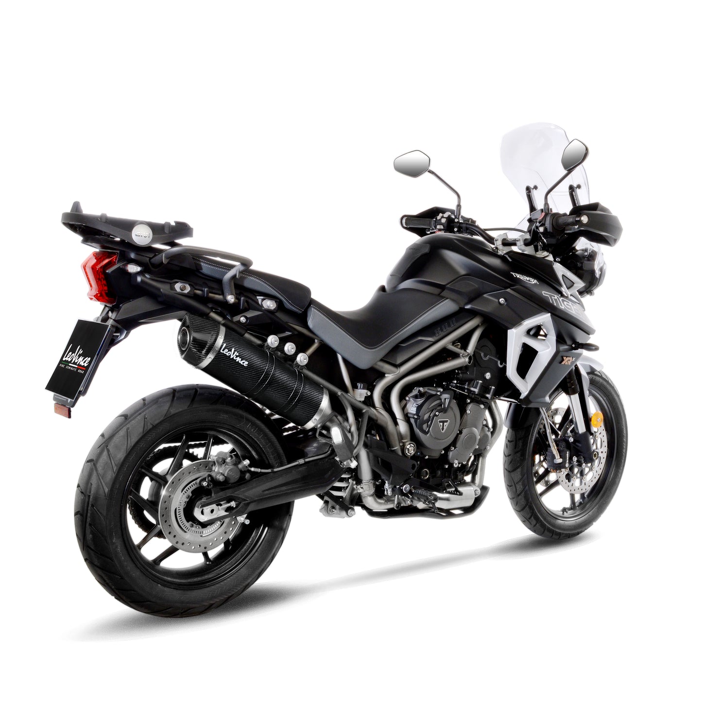 Leo Vince LV One Evo Carbon Fiber | Slip-On Exhaust For Triumph Tiger 800 XR '18-19