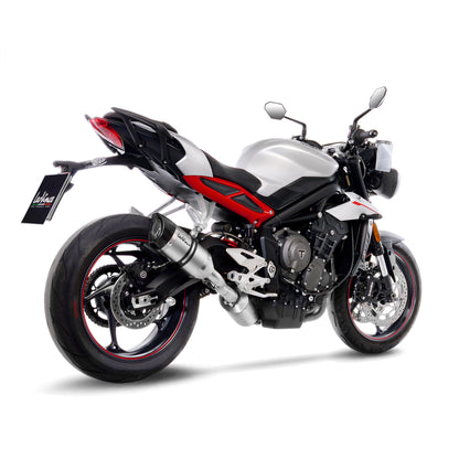 Leo Vince LV Pro Stainless Steel | Slip-On Exhaust For Triumph Triple 765 S/R/RS '17-19